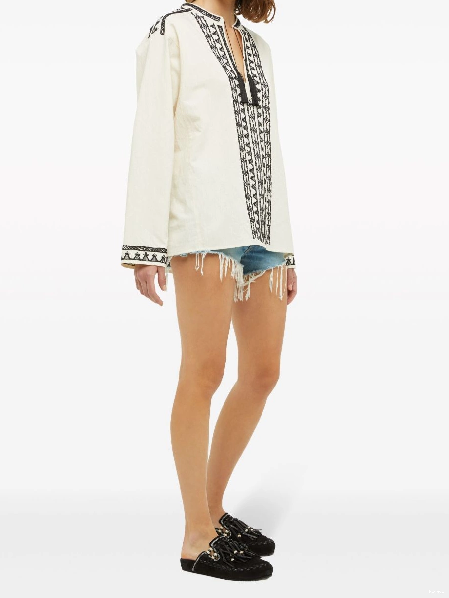 Affordable shirt Women Alanui tassel-detail 0405